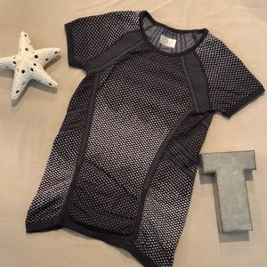 Athleta semi-touched knit T shirt. Size small
